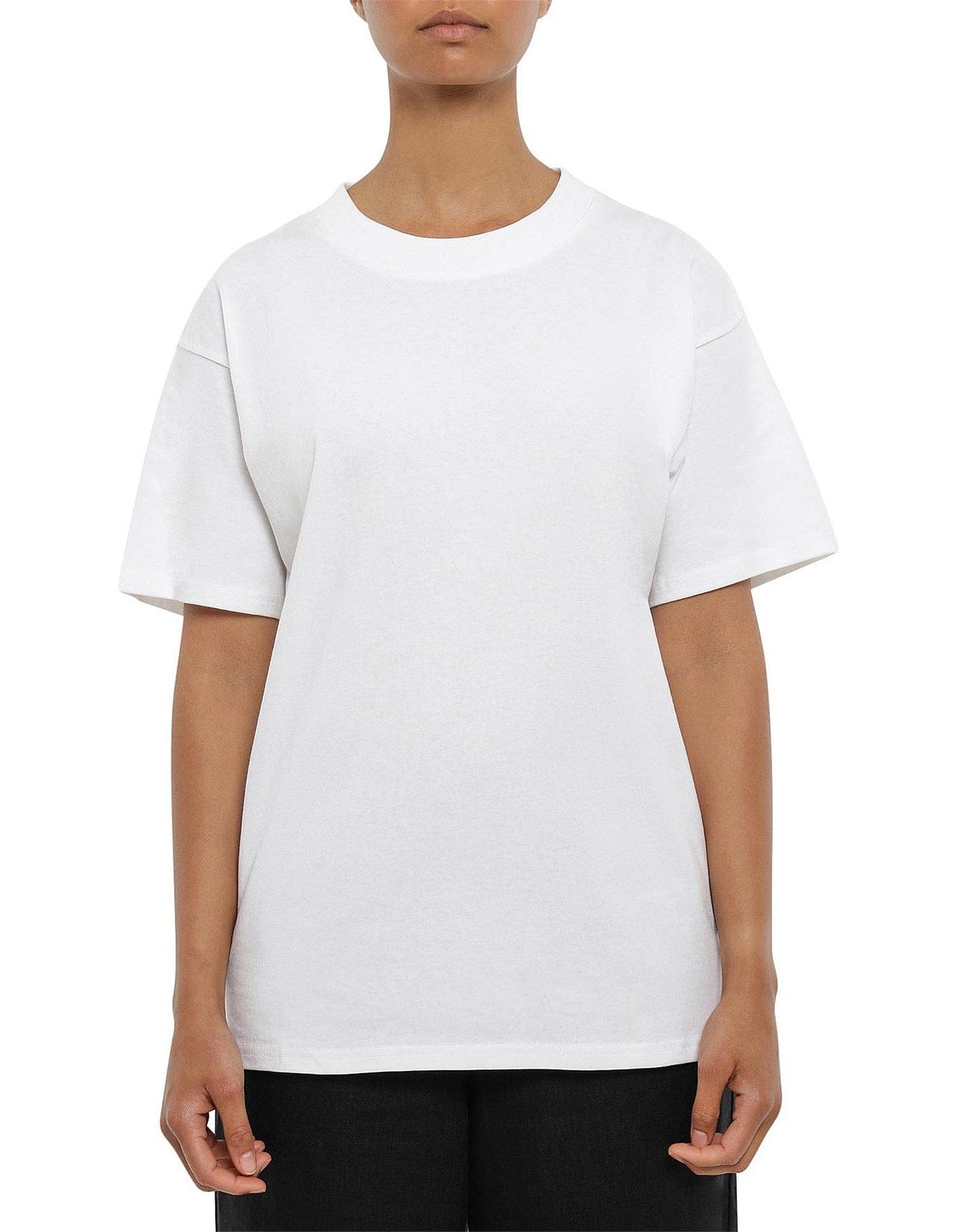 Nude Lucy Tees Organic Boyfriend Tee - White