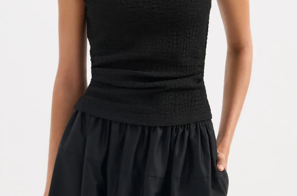 Nude Lucy Tops Apollo Top - Black