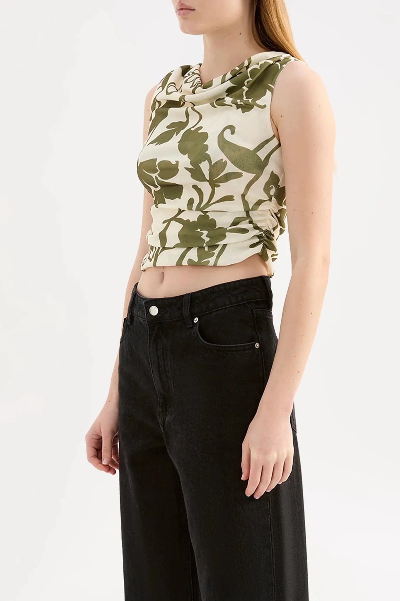 Nude Lucy Tops - Casual Dahlia Mesh Top