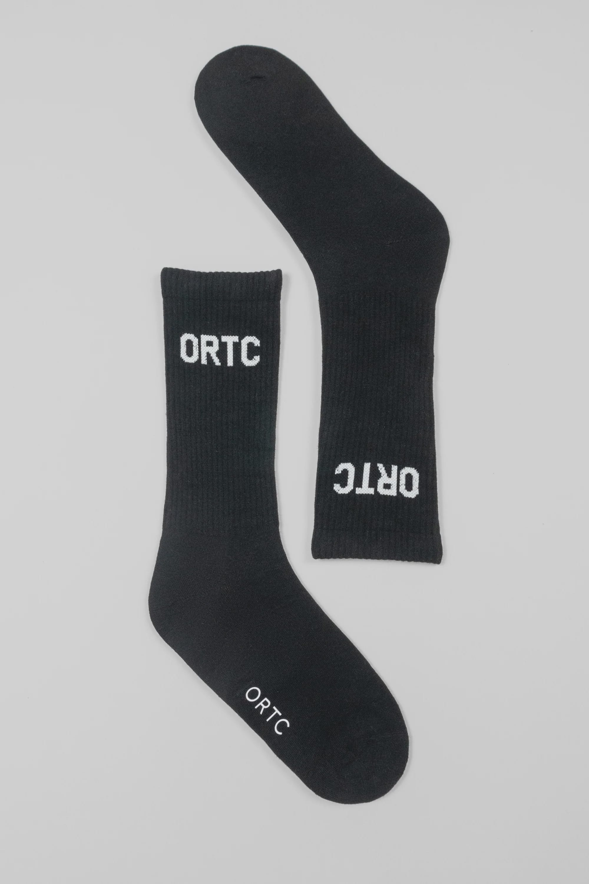 ORTC Accessories ORTC Ribbed Sock - Black