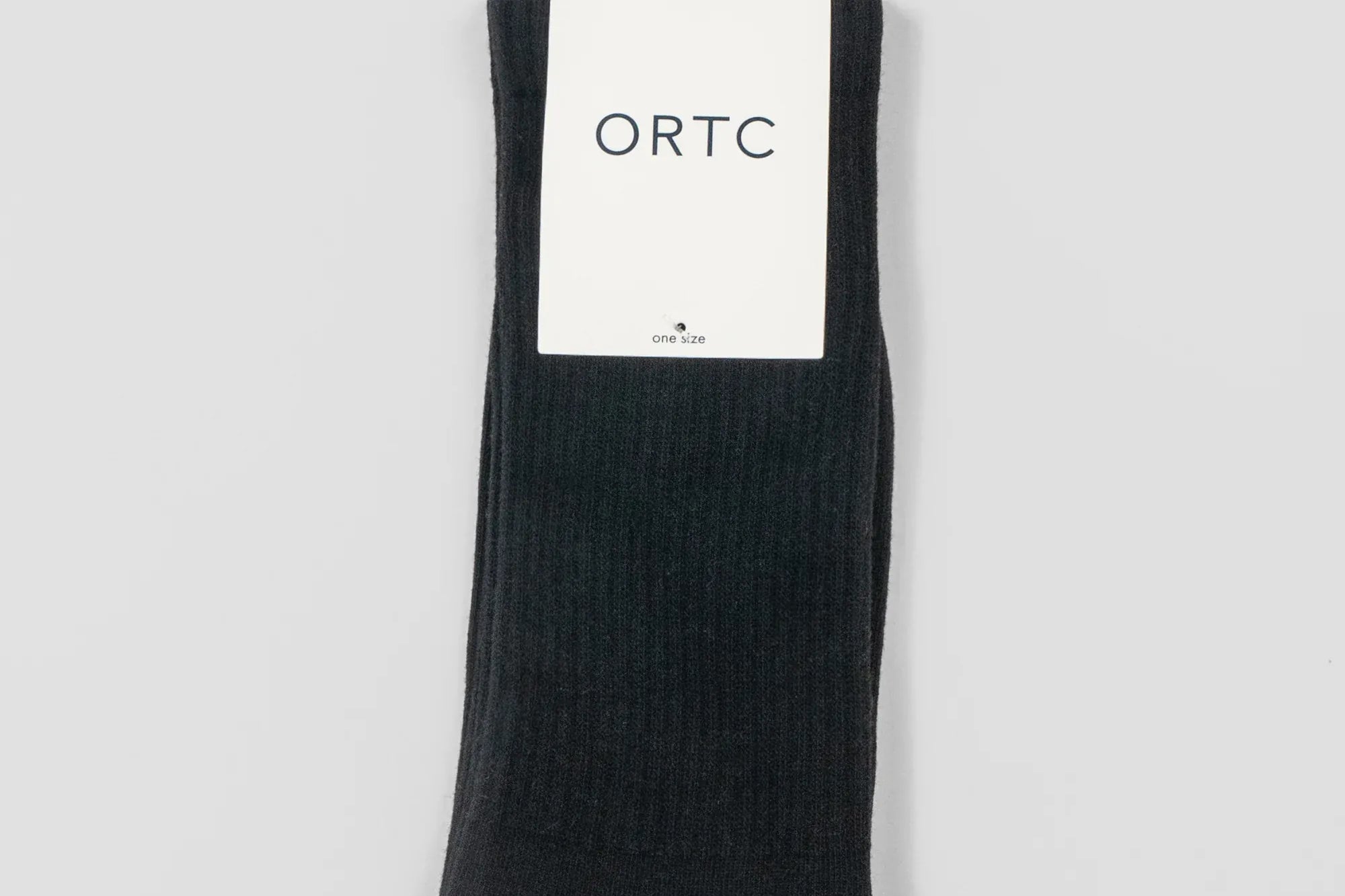 ORTC Accessories ORTC Ribbed Sock - Black