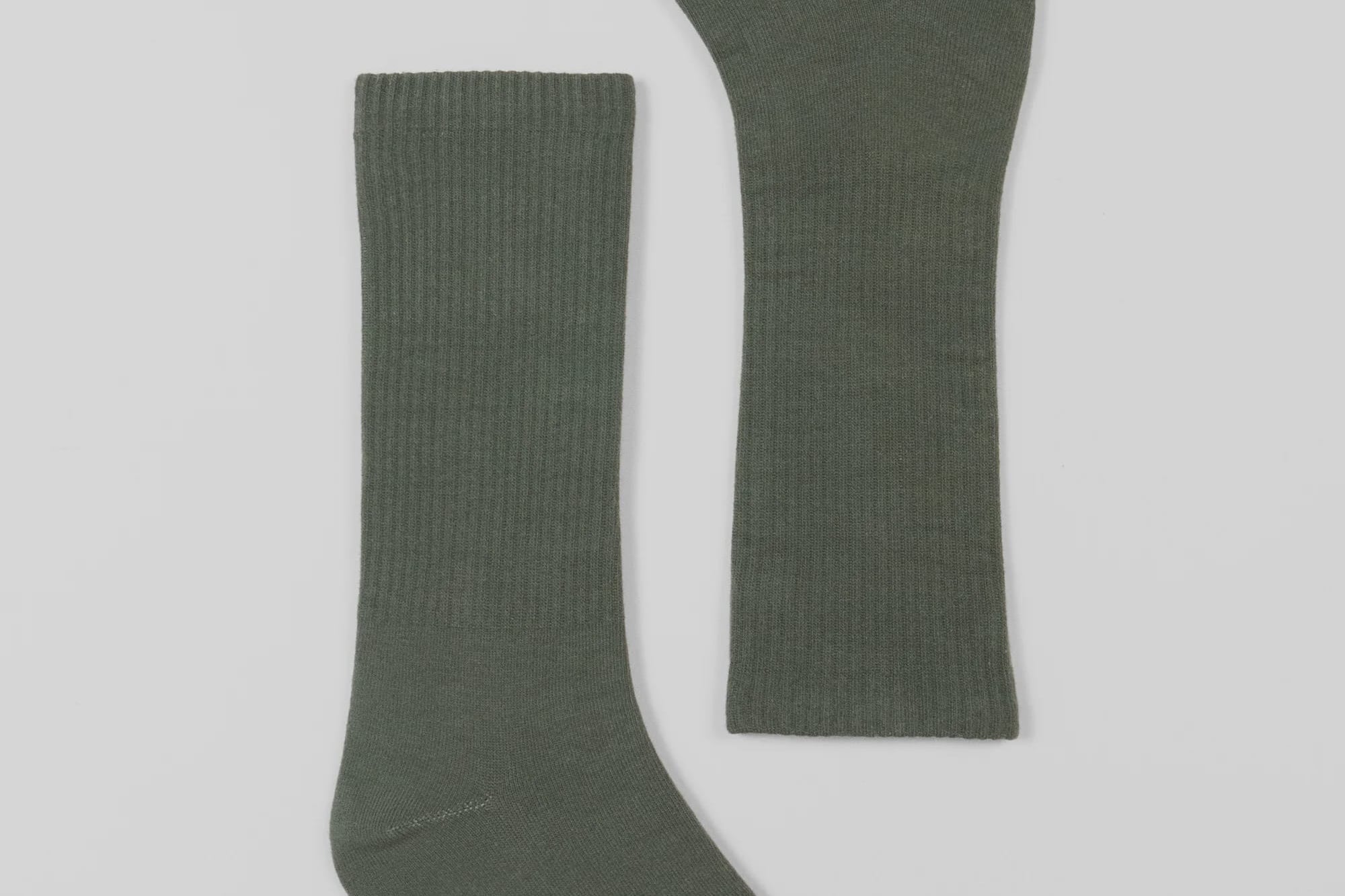 ORTC Accessories Ribbed Sock - Olive