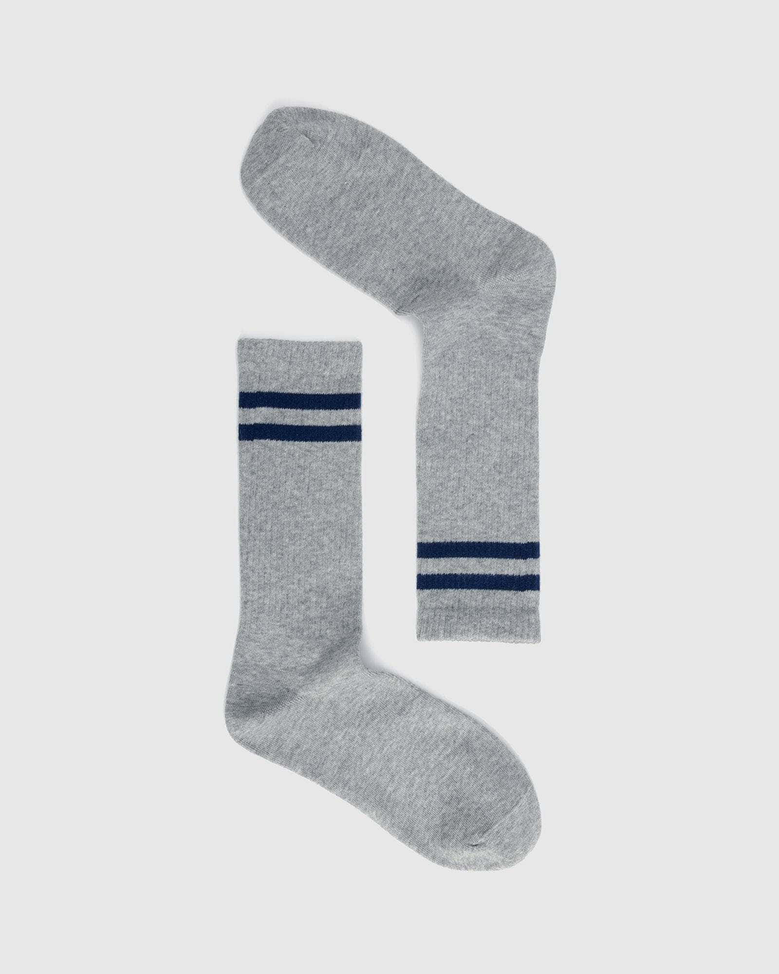 ORTC Accessories Ribbed Sports Sock - Grey