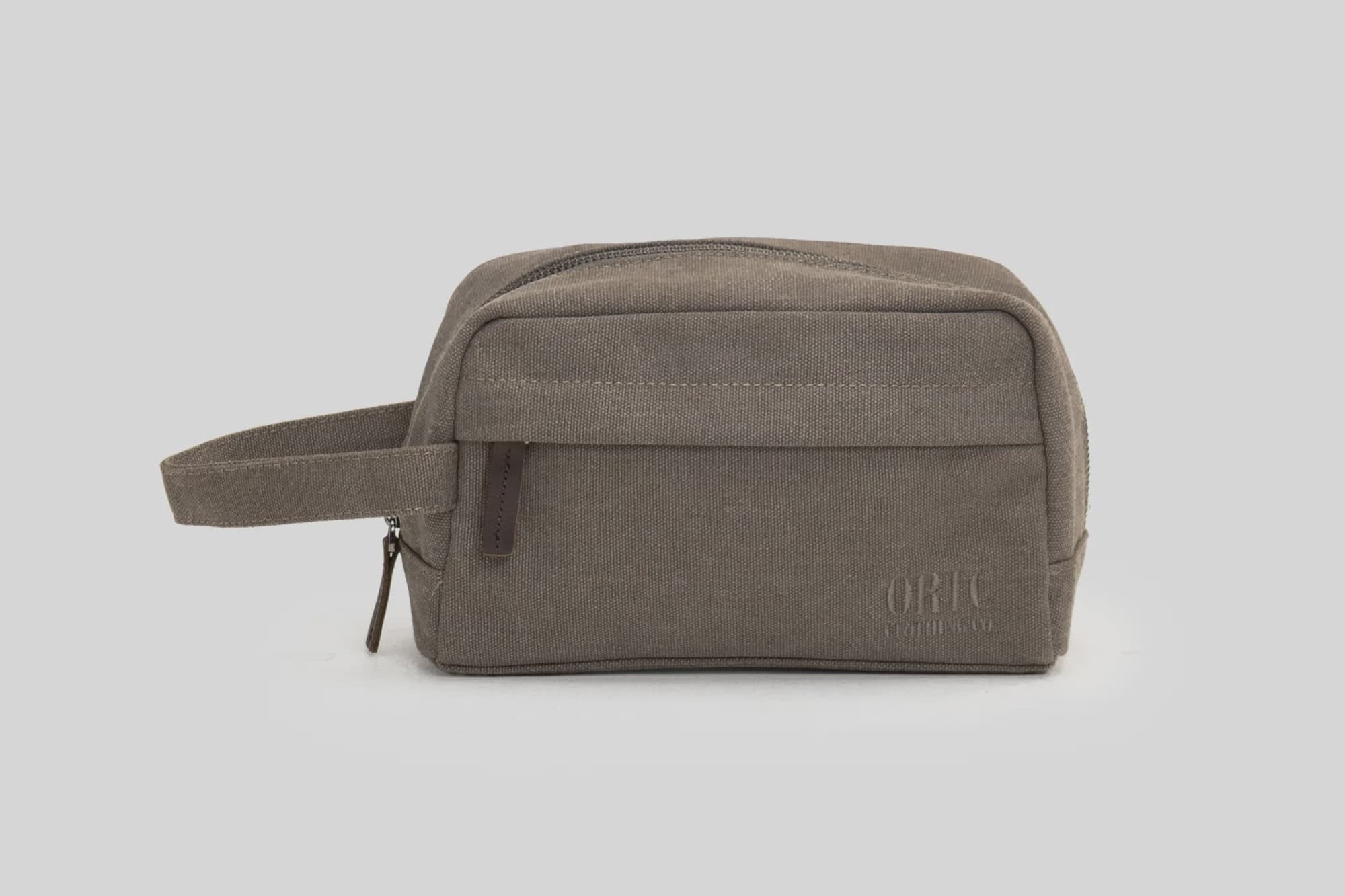 ORTC Bags Logo Wash Bag - Bark