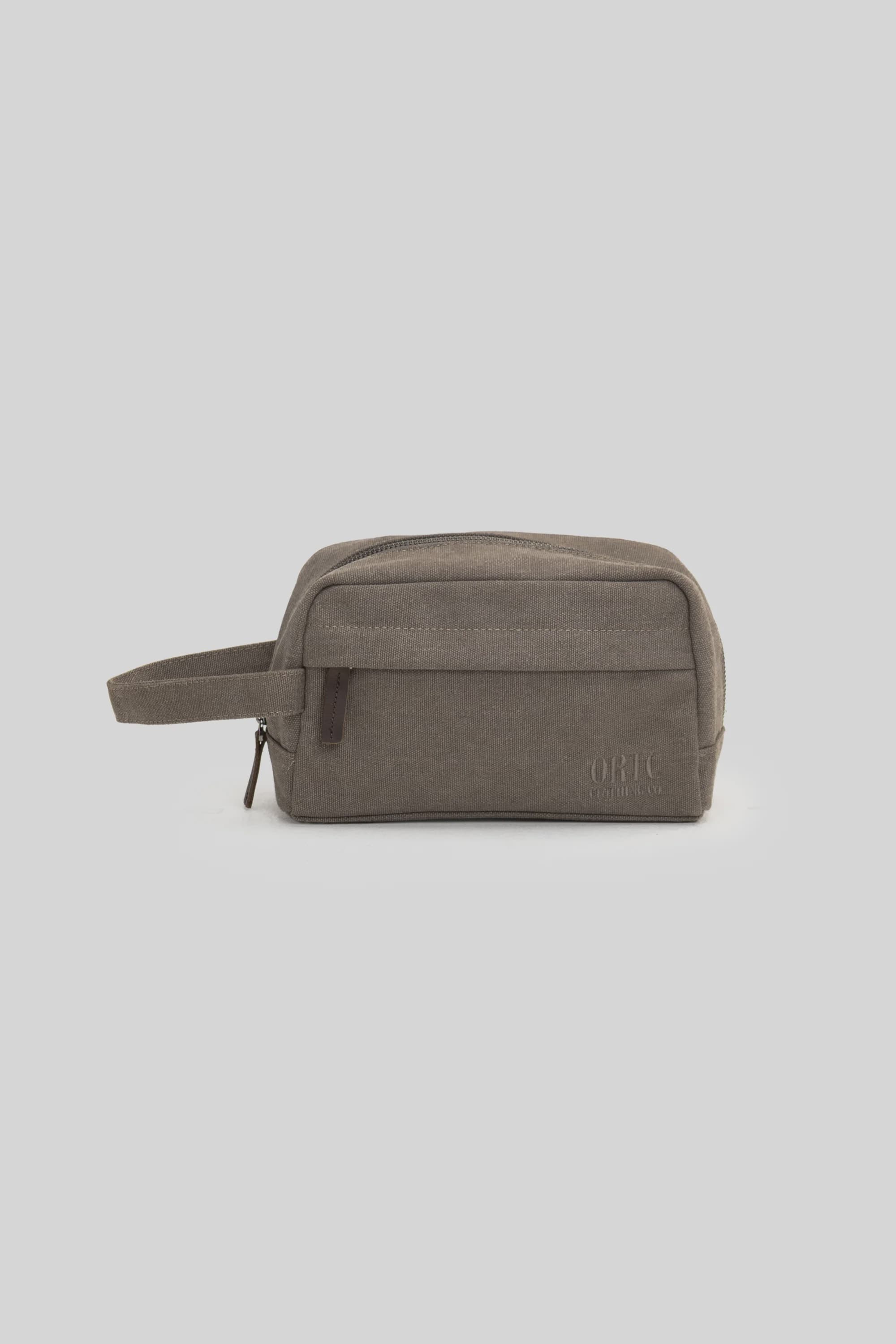 ORTC Bags Logo Wash Bag - Bark
