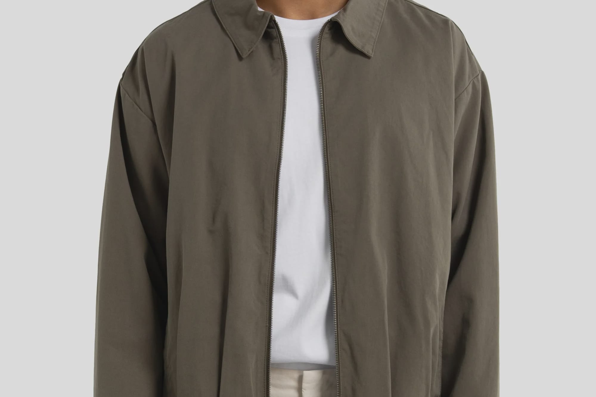 ORTC Jackets Carter Zip Jacket - Khaki