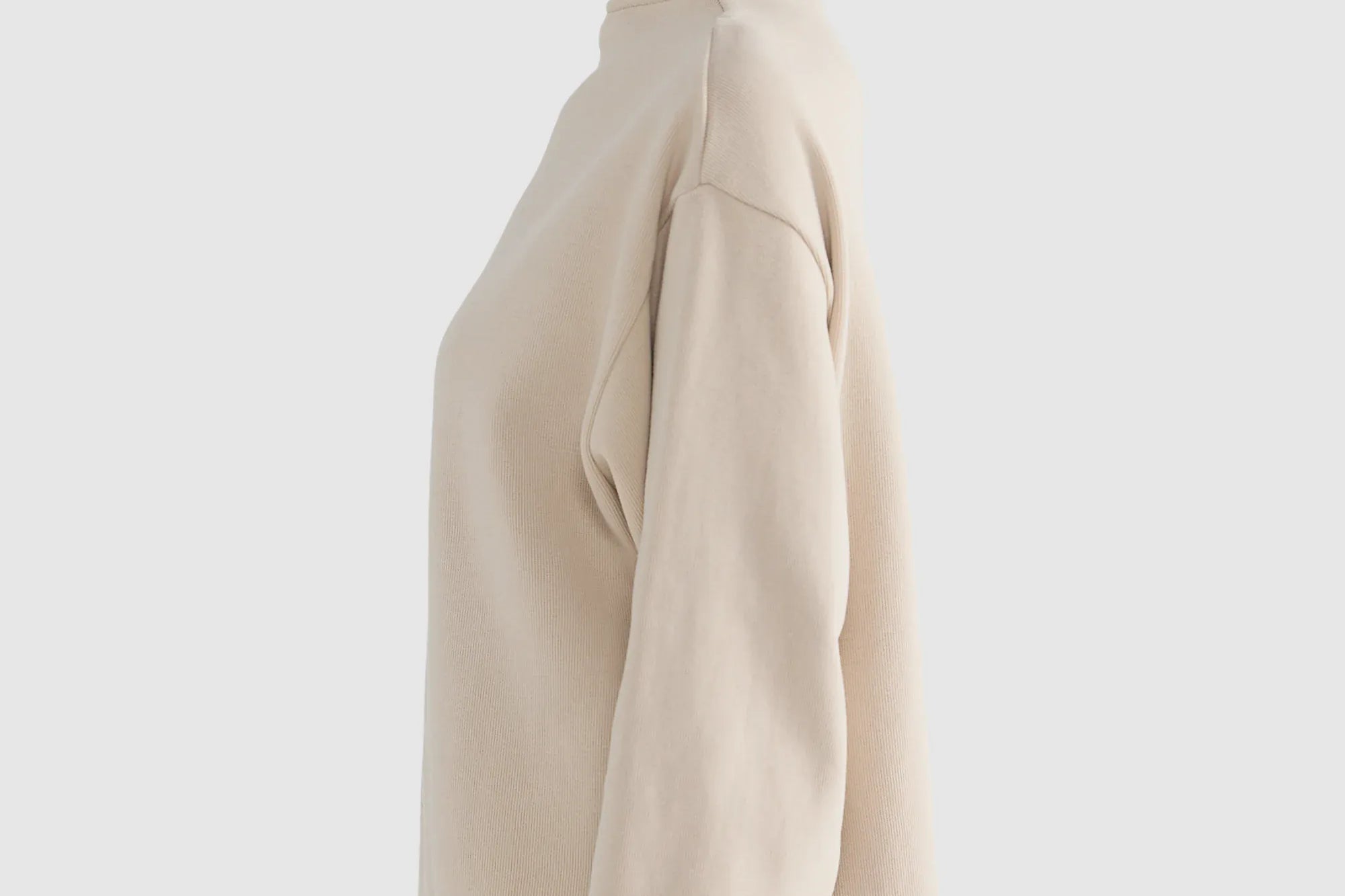 ORTC Jumpers Ava High Neck Jumper - Bone