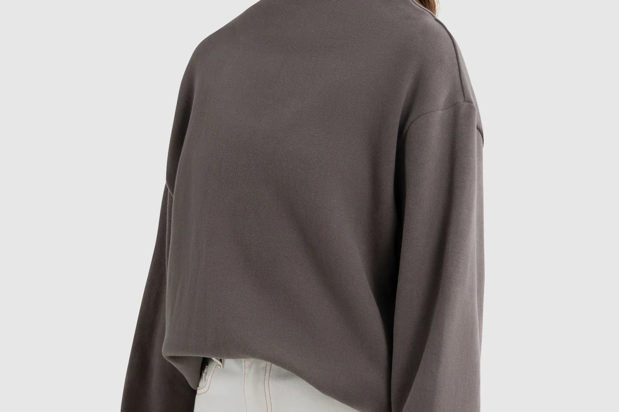 ORTC Jumpers Ava High Neck Jumper - Espresso