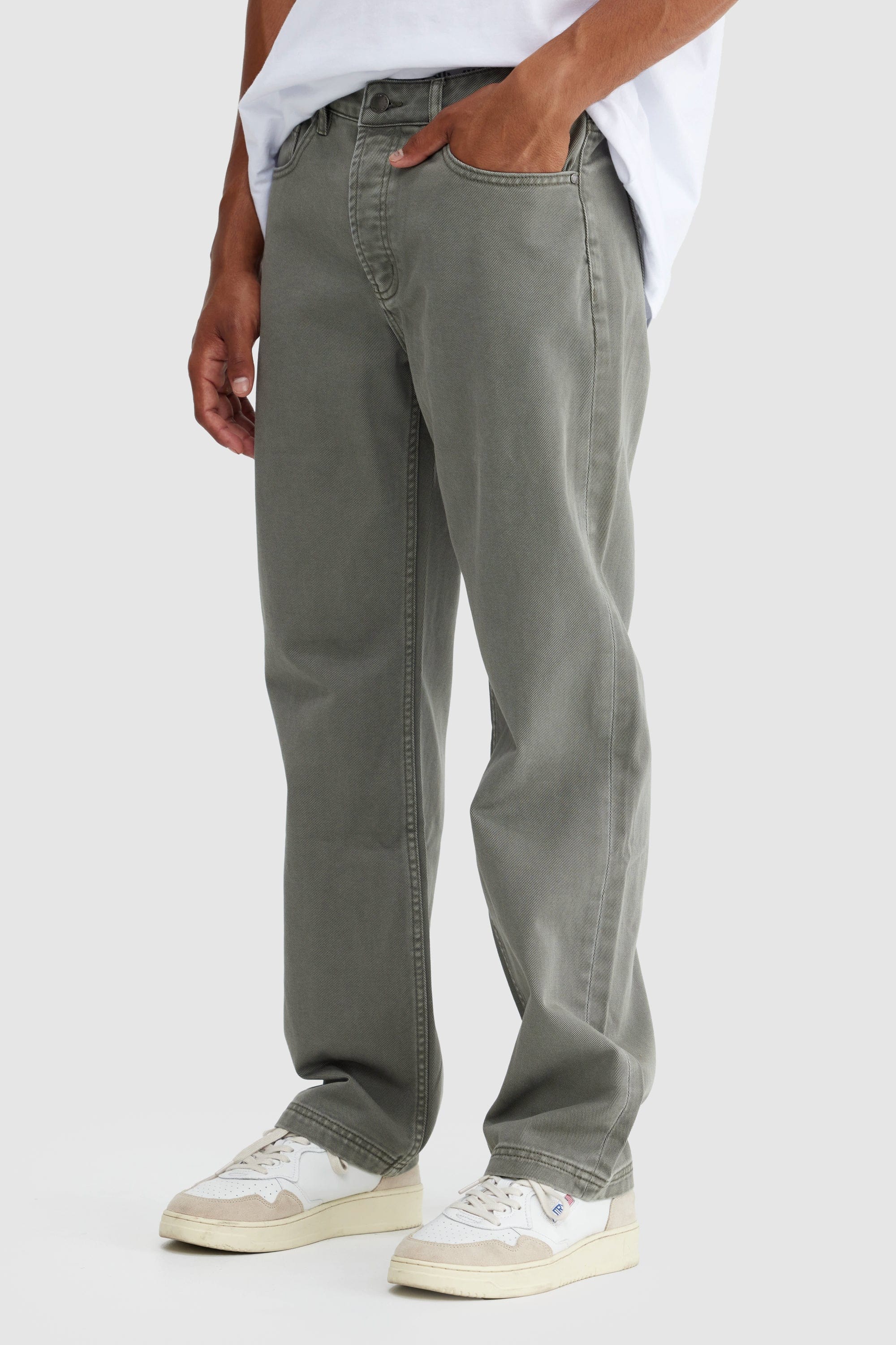 ORTC Pants Relaxed Twill Pants - Artichoke Green