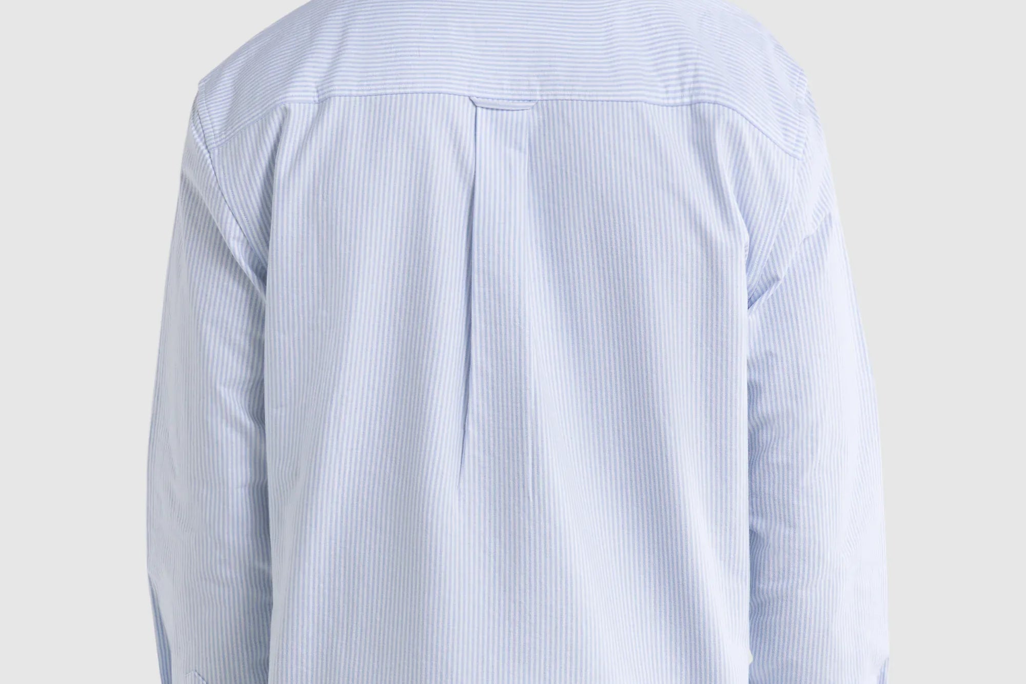 ORTC Shirts Classic Oxford Shirt - Blue & White Stripe