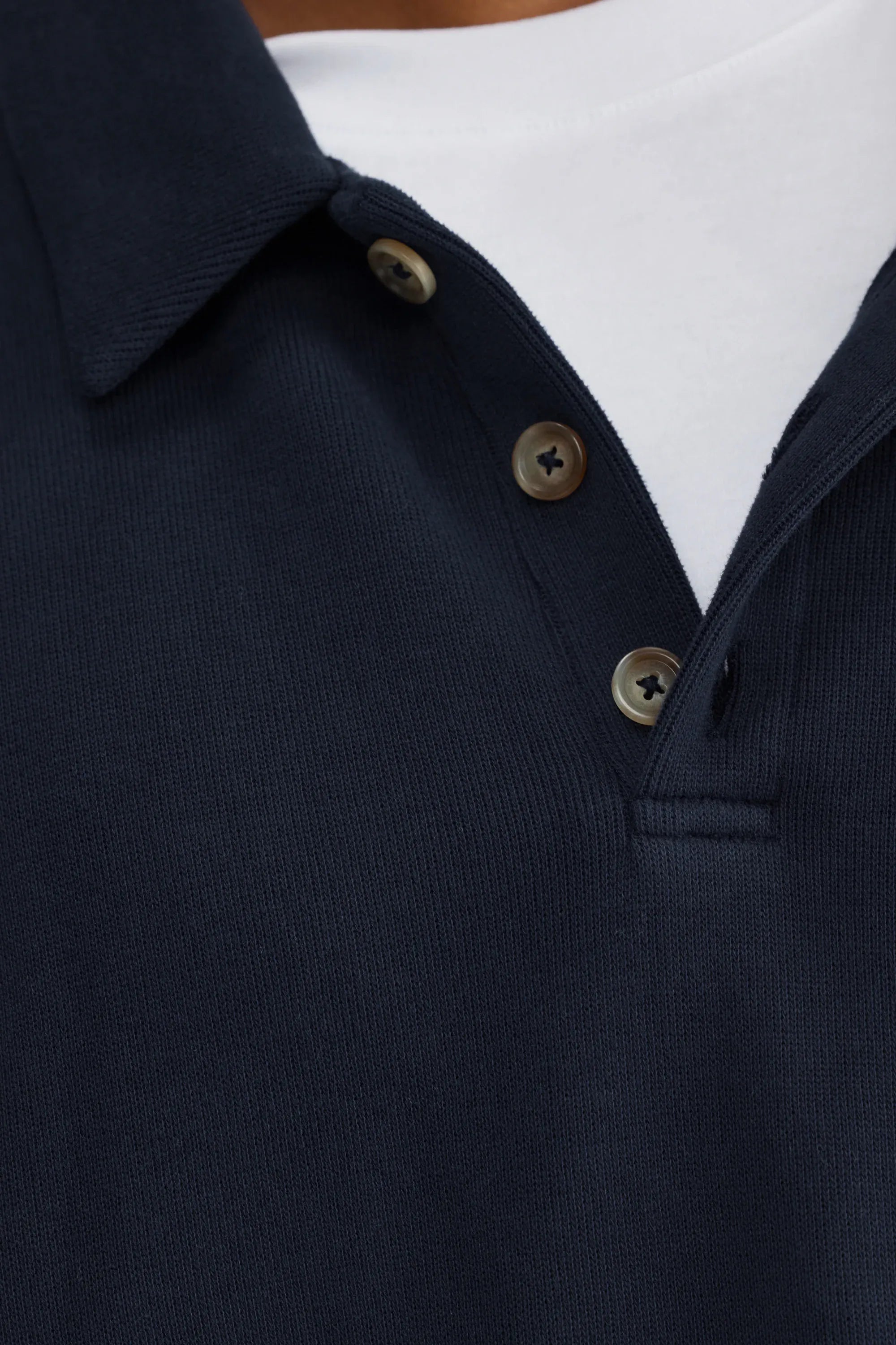 ORTC Sweaters Aiden  Polo Sweater - Navy
