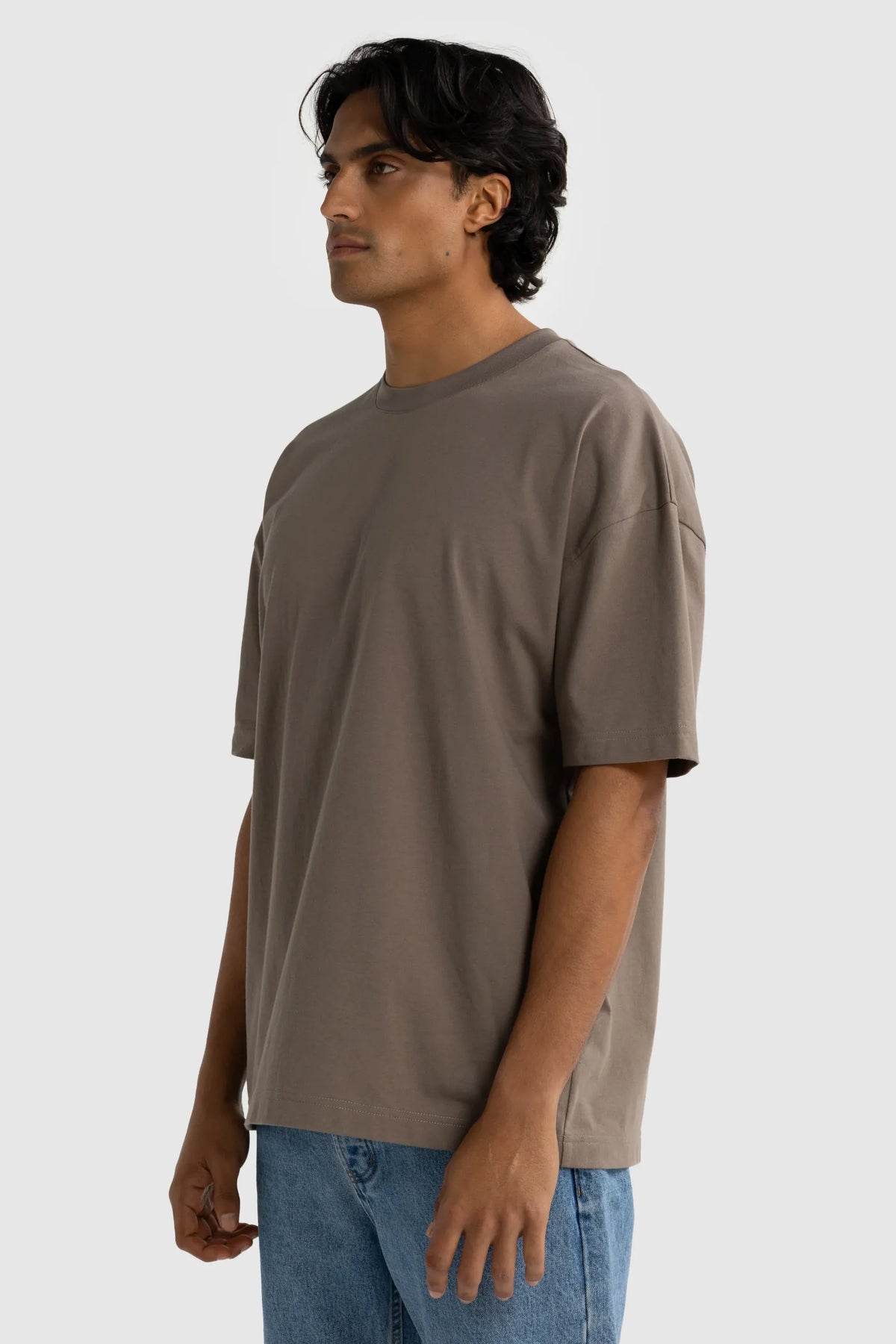 ORTC Tees Henderson Box Fit T Shirt - Bark
