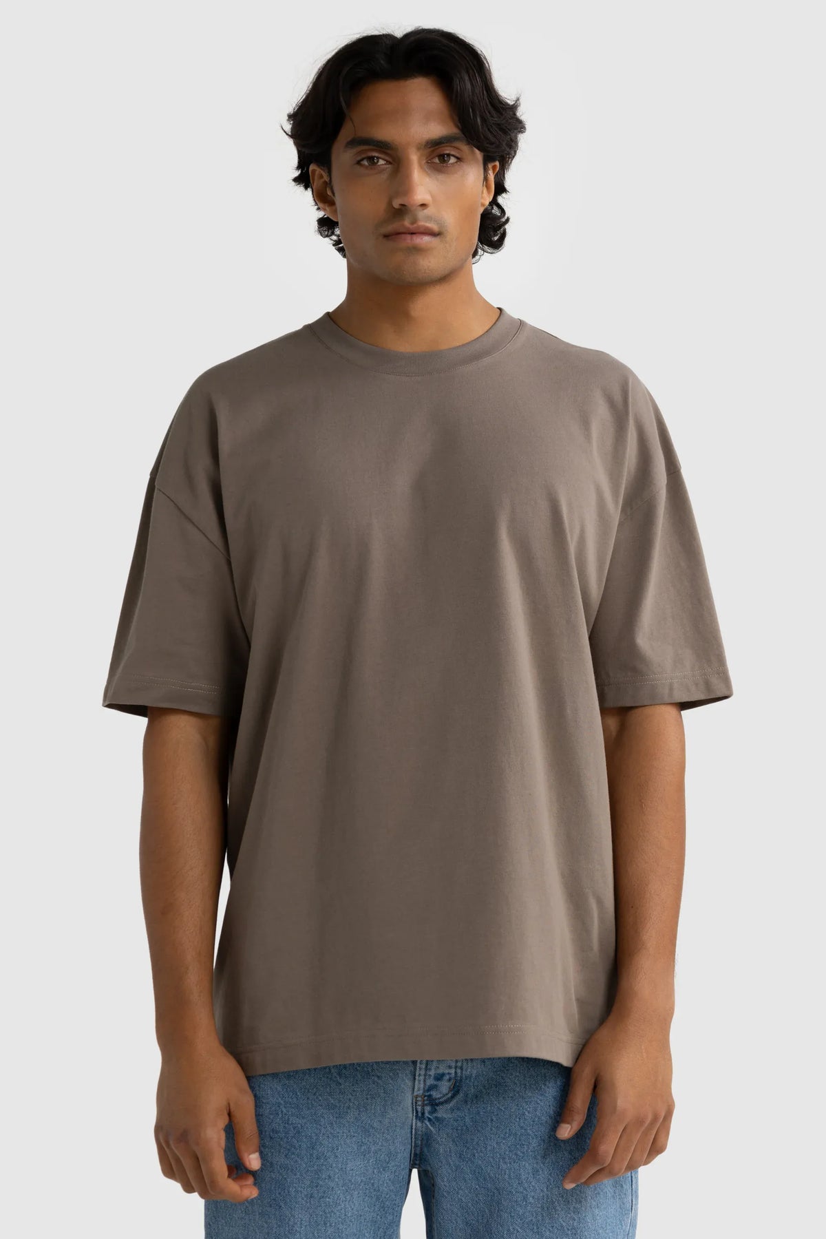 ORTC Tees Henderson Box Fit T Shirt - Bark