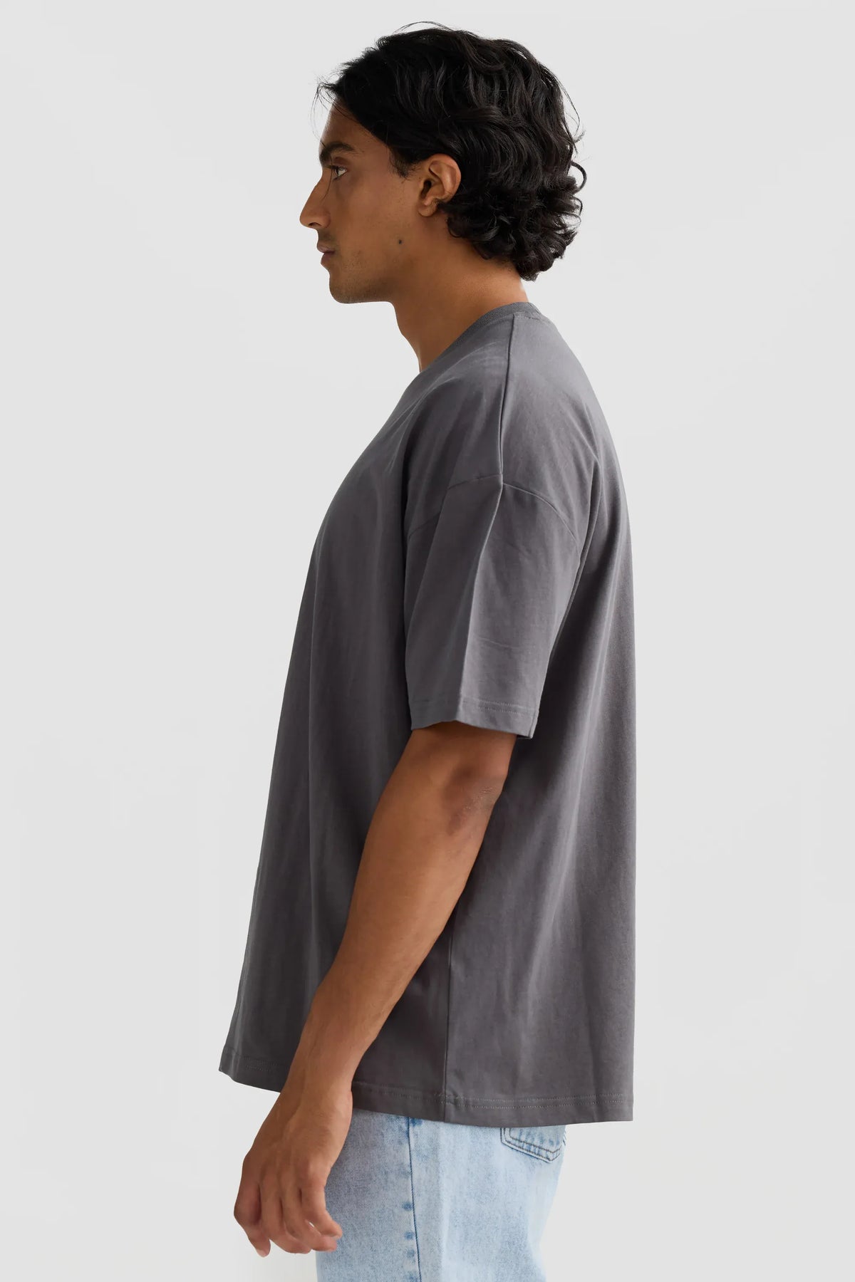 ORTC Tees Henderson Box Fit T Shirt - Charcoal