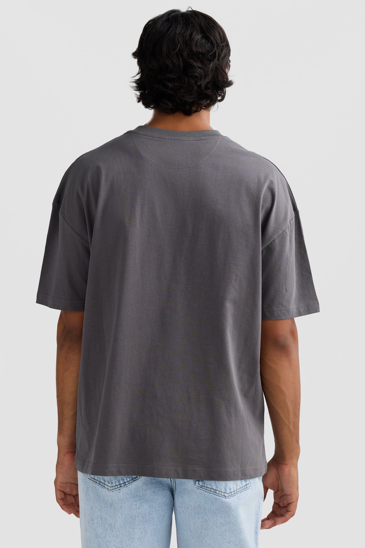 ORTC Tees Henderson Box Fit T Shirt - Charcoal