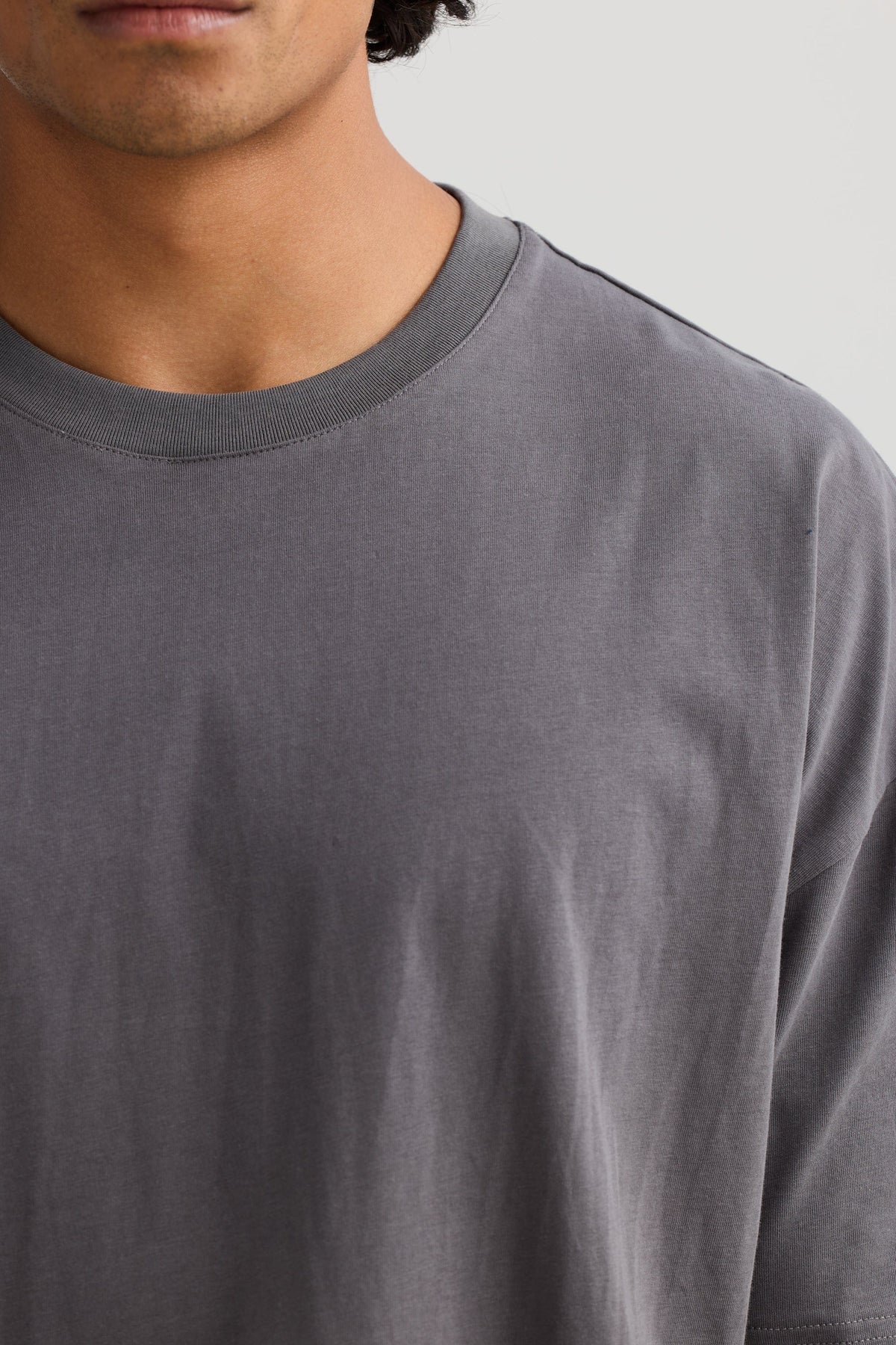 ORTC Tees Henderson Box Fit T Shirt - Charcoal