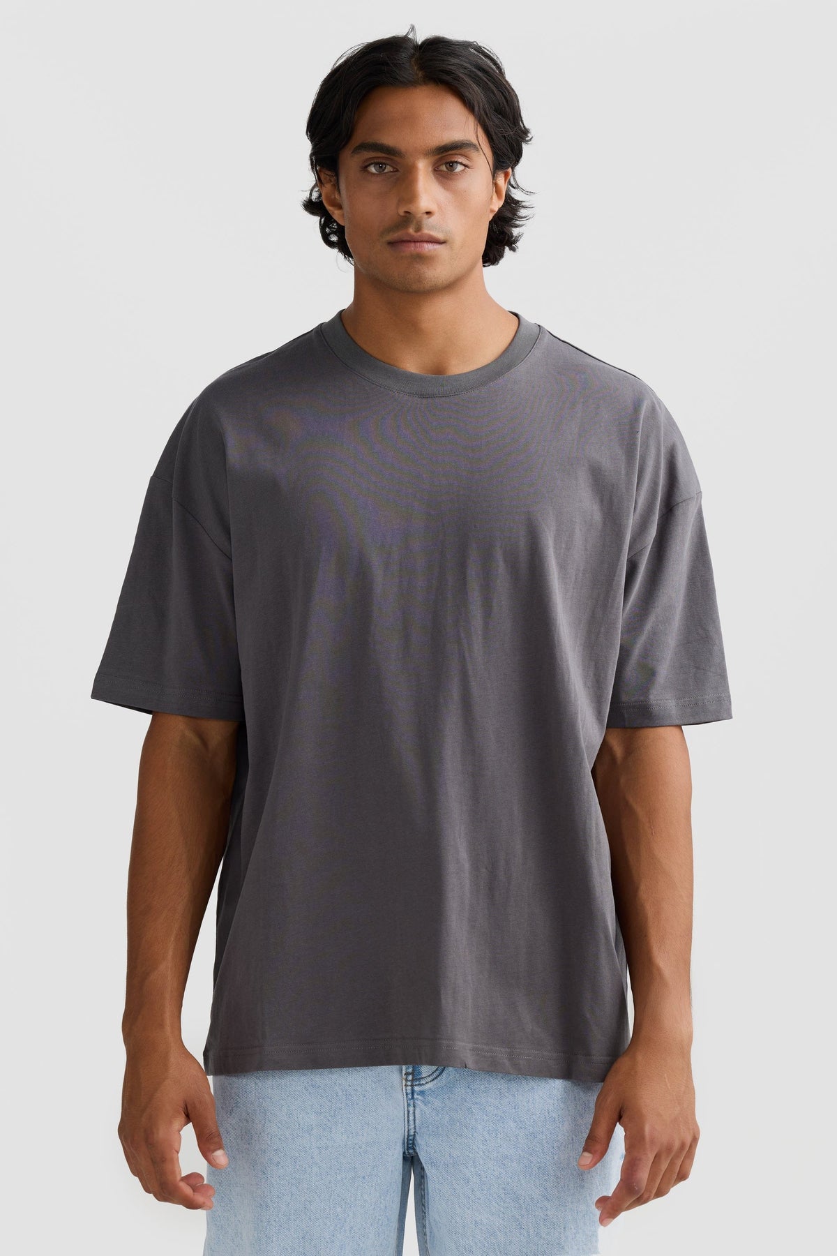 ORTC Tees Henderson Box Fit T Shirt - Charcoal