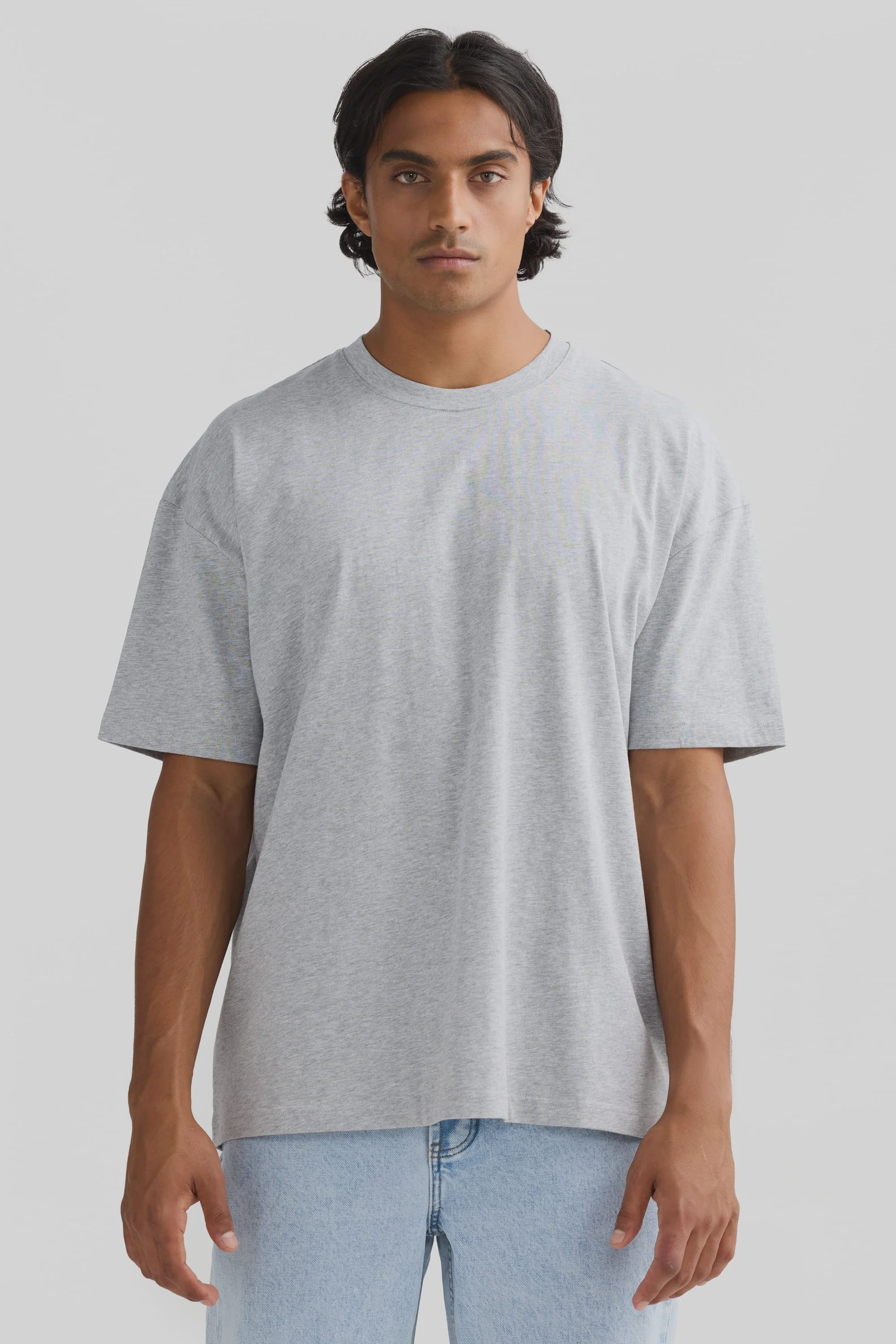 ORTC Tees Henderson Box Fit T Shirt - Grey