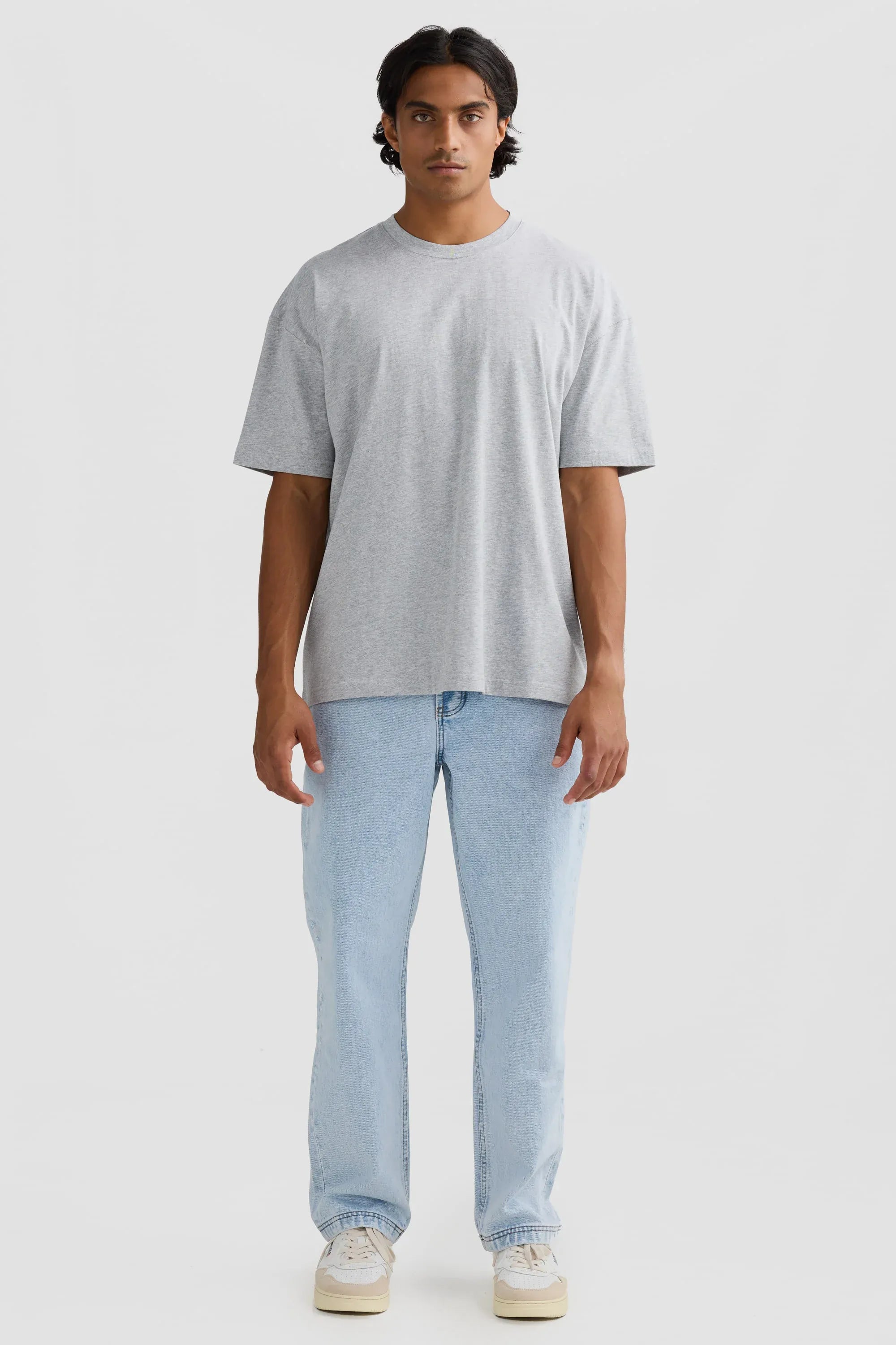 ORTC Tees Henderson Box Fit T Shirt - Grey