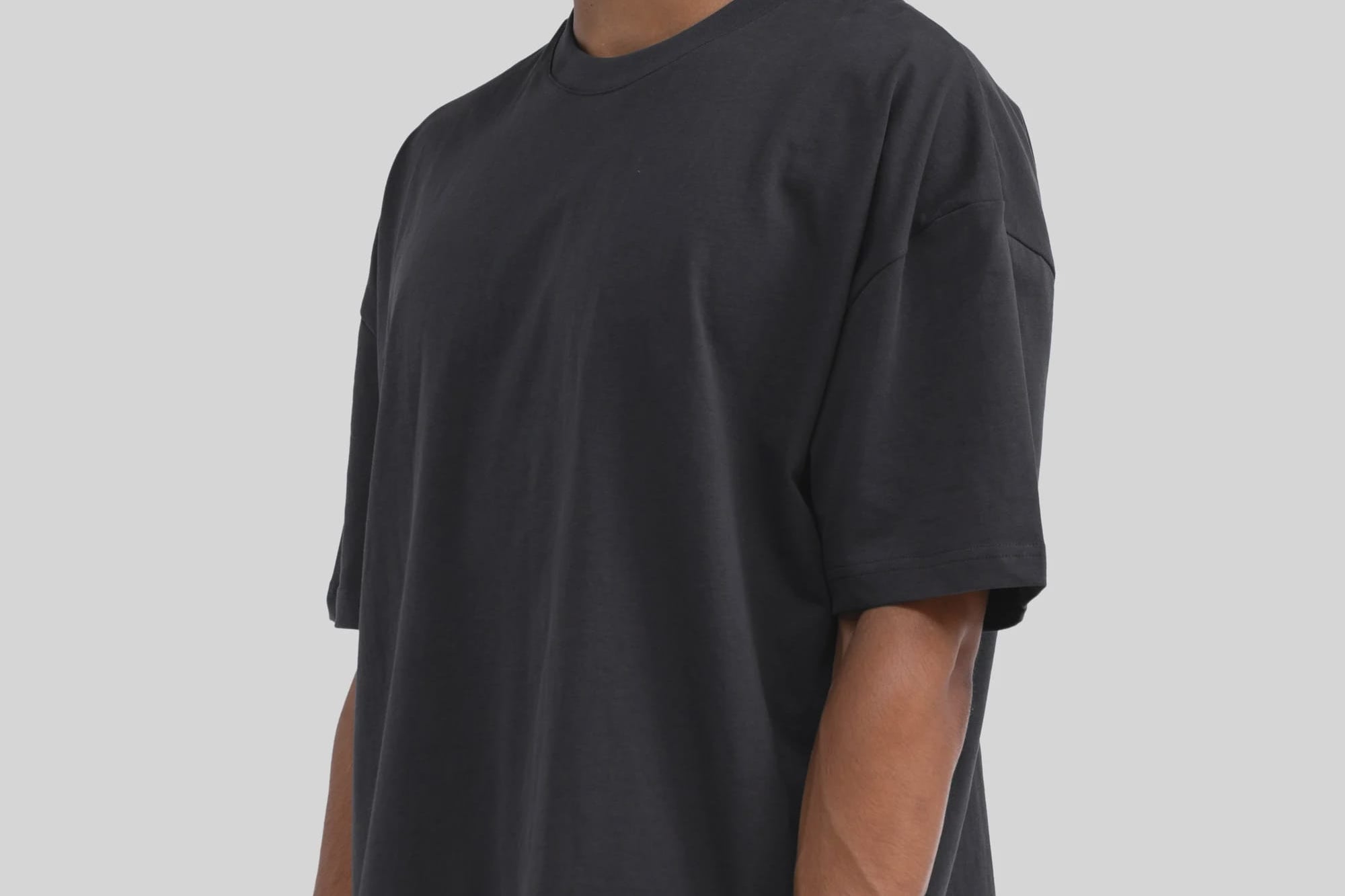 ORTC Tees Henderson Box Fit T Shirt - Washed Black