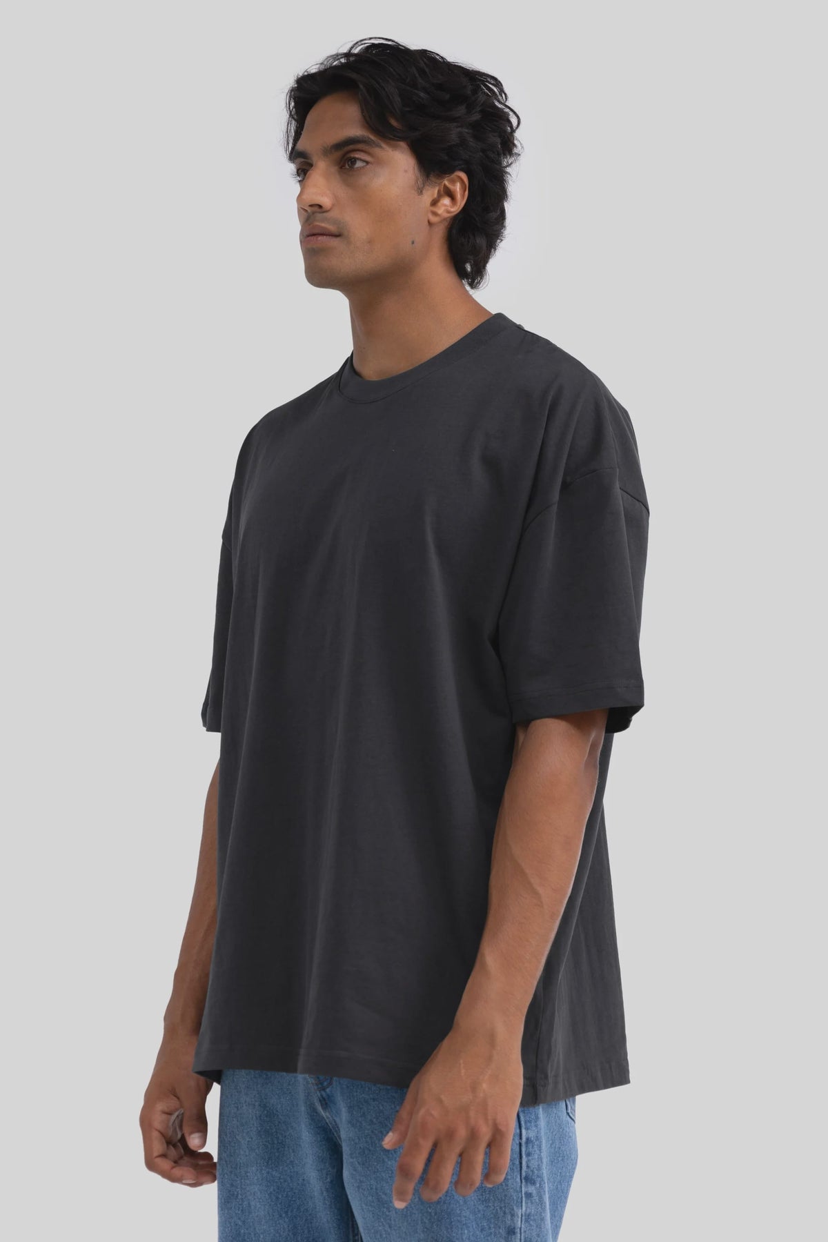 ORTC Tees Henderson Box Fit T Shirt - Washed Black