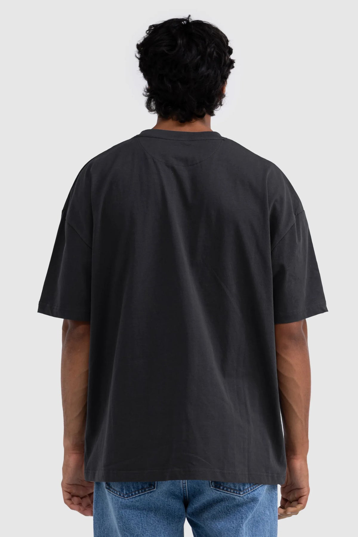 ORTC Tees Henderson Box Fit T Shirt - Washed Black