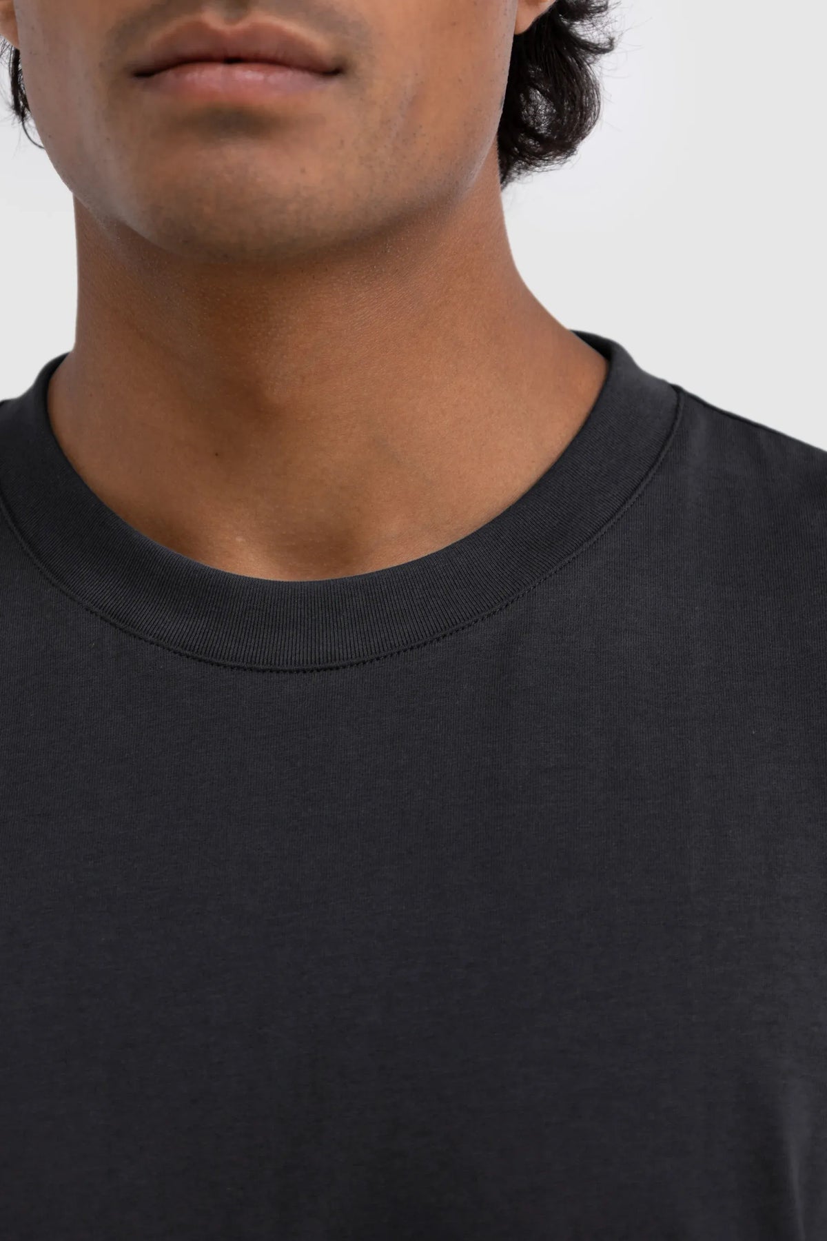 ORTC Tees Henderson Box Fit T Shirt - Washed Black