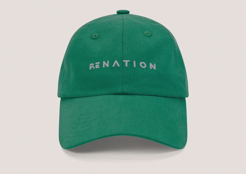 P.E Nation Hats/Headpieces Shift Cap - College Green/Optic White
