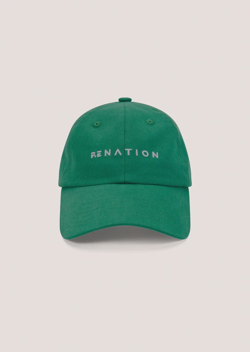 P.E Nation Hats/Headpieces Shift Cap - College Green/Optic White