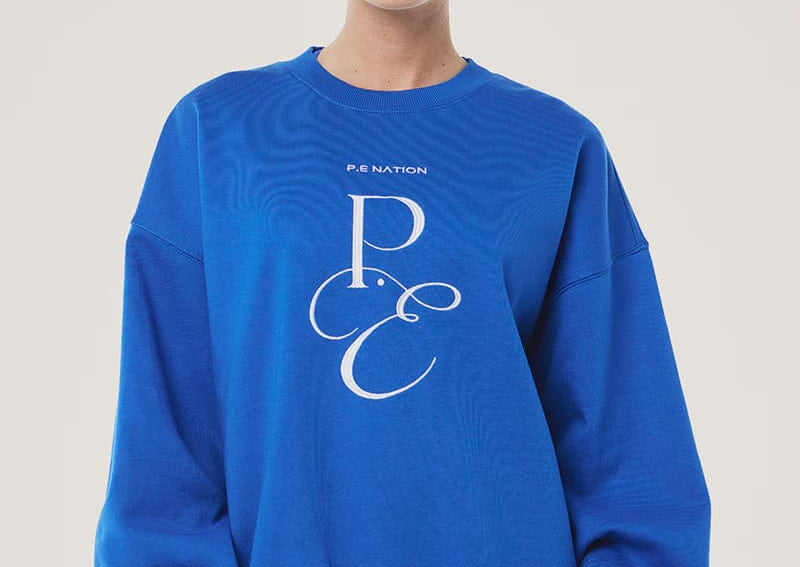 P.E Nation Jumpers P.E Nation | South Bank Sweat - Royal Blue