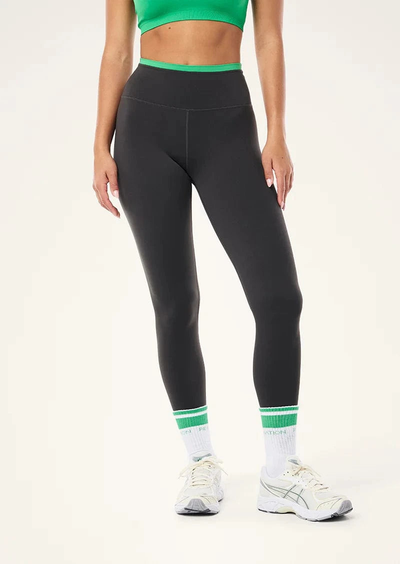 P.E Nation Leggings P.E Nation | Vita F/L Legging - Caviar/ Kelly Green