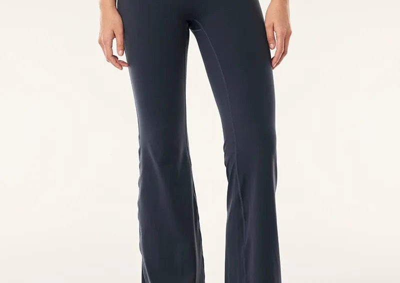 P.E Nation Leggings P.E Nation | Wander Flare Legging - Marine Blue/ Whisper White