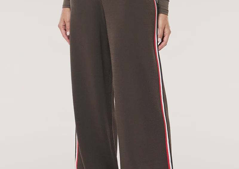 P.E Nation Pants - Casual Retreat Knit Pant - Major Brown