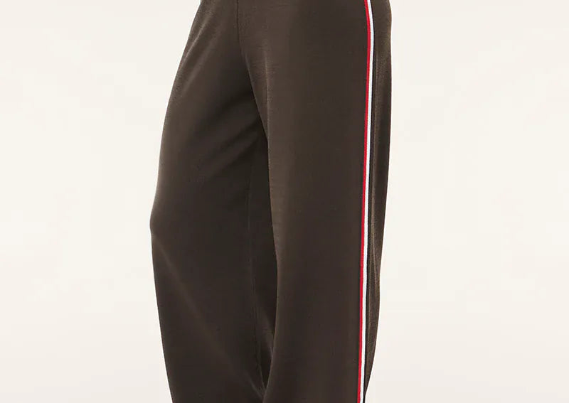 P.E Nation Pants - Casual Retreat Knit Pant - Major Brown