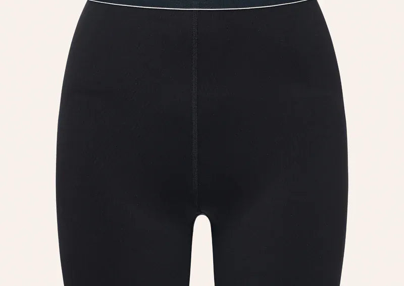P.E Nation Shorts - Activewear Avant 5" Bike Short - Black/ Whisper White