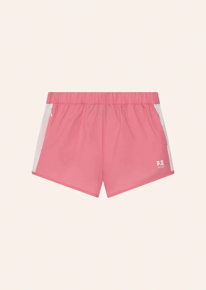 P.E Nation Shorts - Activewear Venture Short - Pink Lemonade