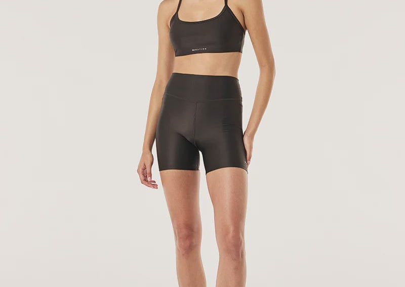 P.E Nation Shorts - Bike Fairmont 5" Bike Short - Smokestone