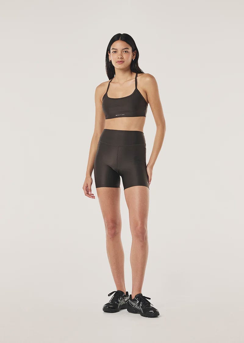 P.E Nation Shorts - Bike Fairmont 5" Bike Short - Smokestone