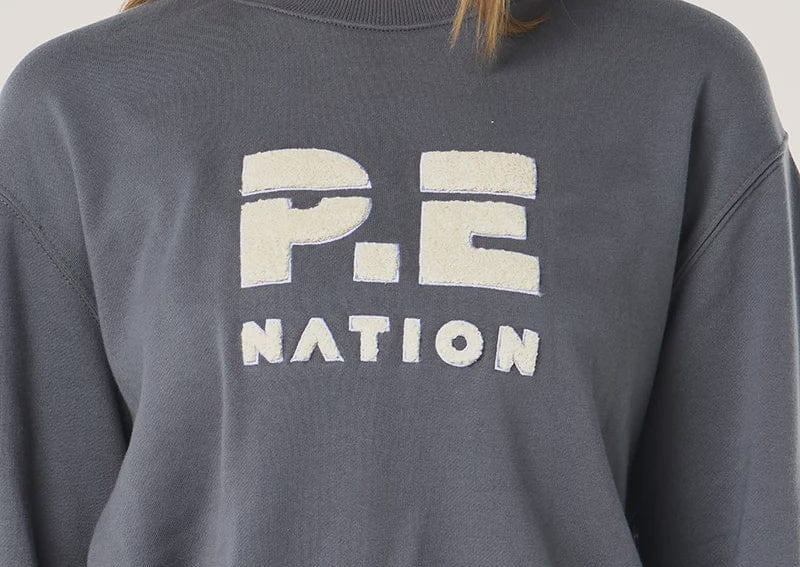 P.E Nation Sweaters Heads Up 2 Sweat - Thunder Blue
