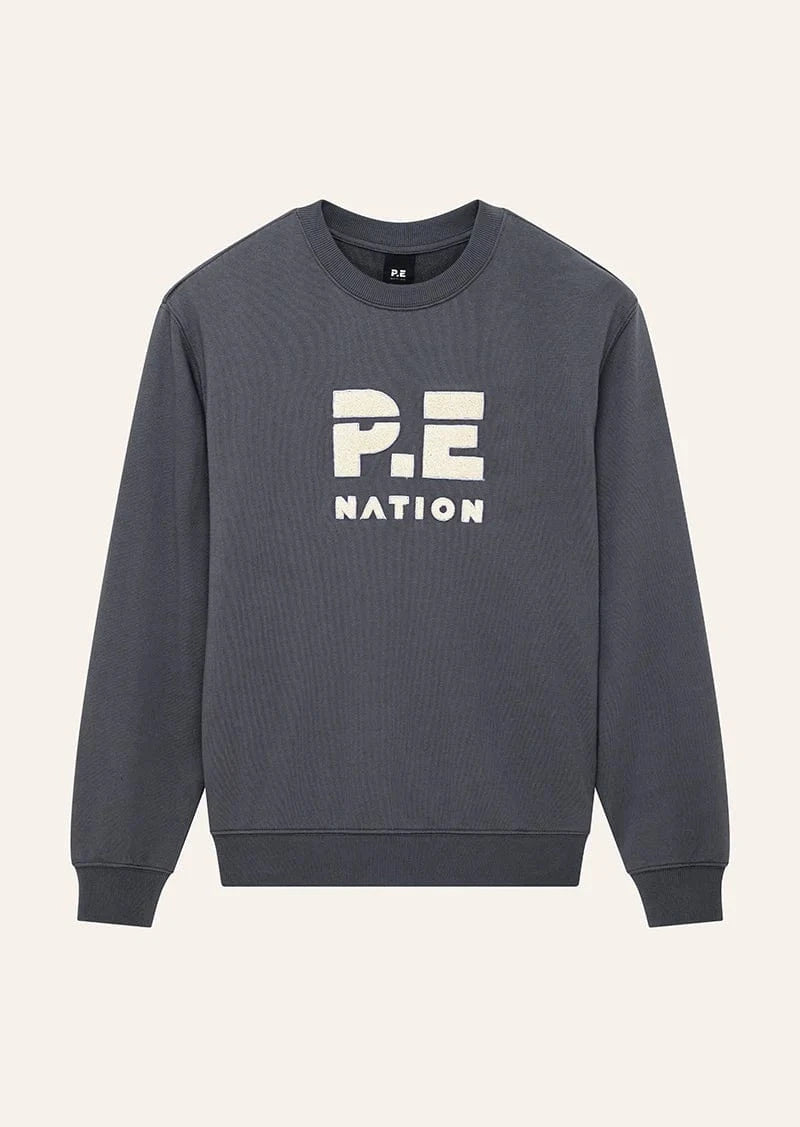 P.E Nation Sweaters Heads Up 2 Sweat - Thunder Blue