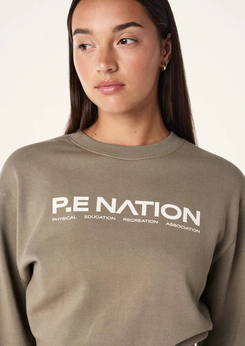 P.E Nation Sweaters P.E Nation | Qualify Sweat - Silver Sage