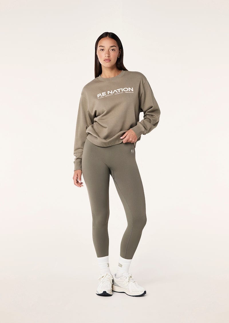 P.E Nation Sweaters P.E Nation | Qualify Sweat - Silver Sage