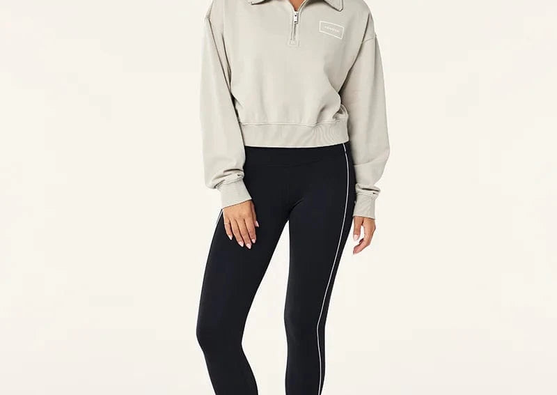 P.E Nation Sweaters P.E Nation | Tranquility Zip Sweat- Washed Moonstruck