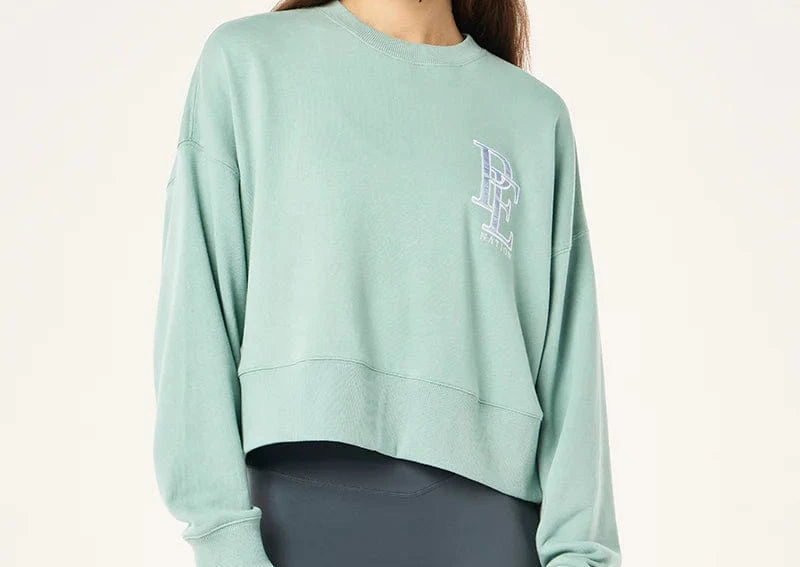 P.E Nation Sweaters Summit Sweat - Dusty Mint