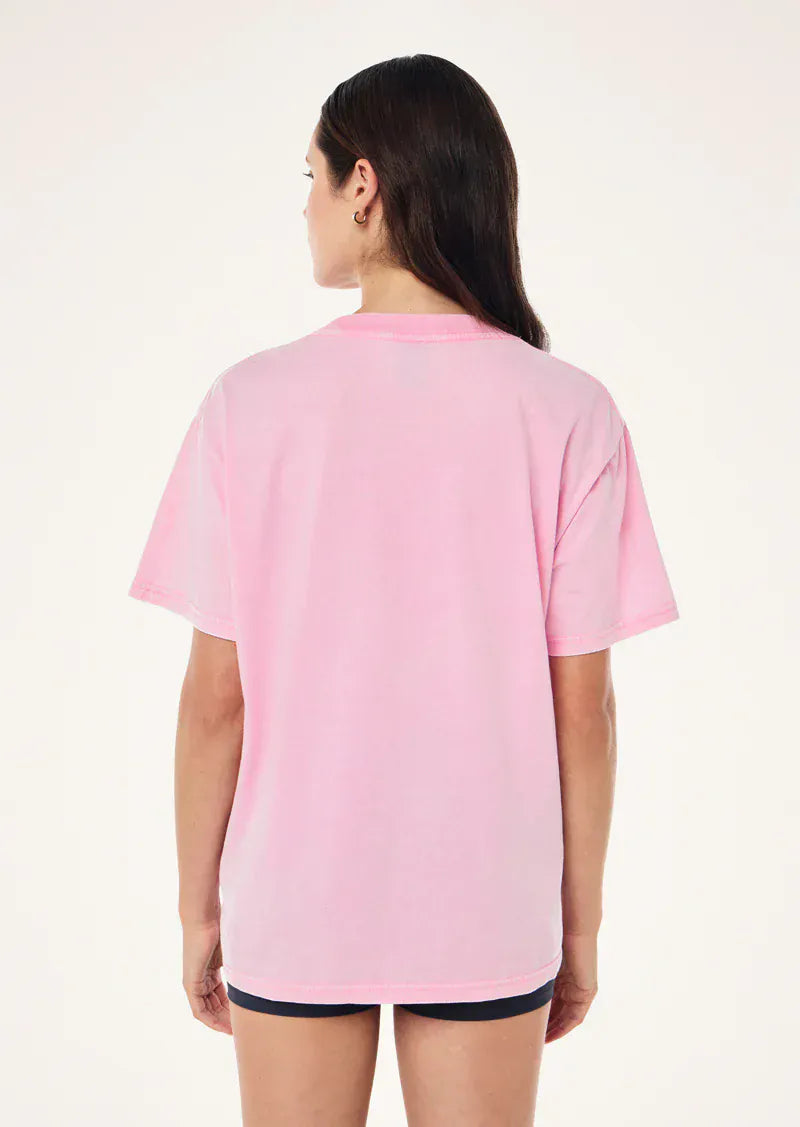 P.E Nation Tees Formation 2 Tee - Washed Prism Pink