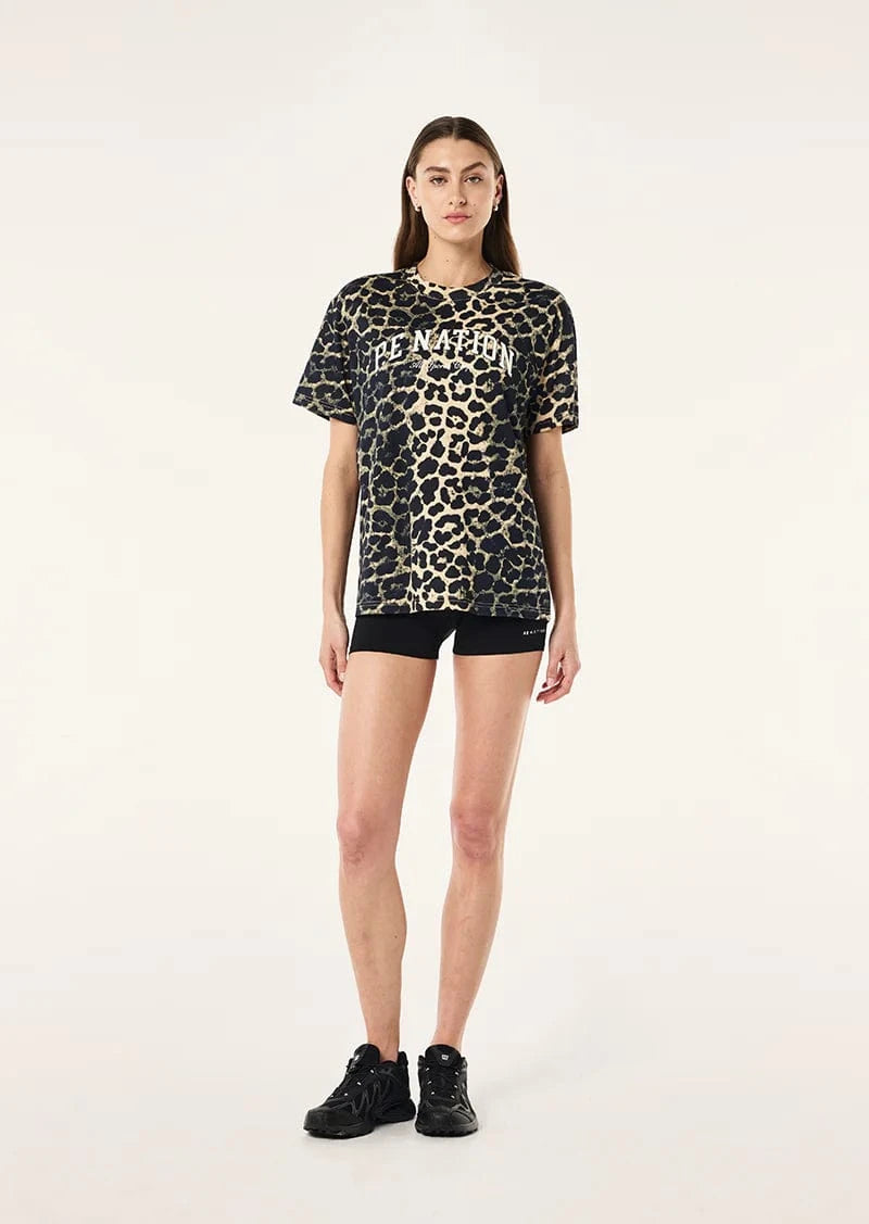 P.E Nation Tees Heritage Tee - Leopard