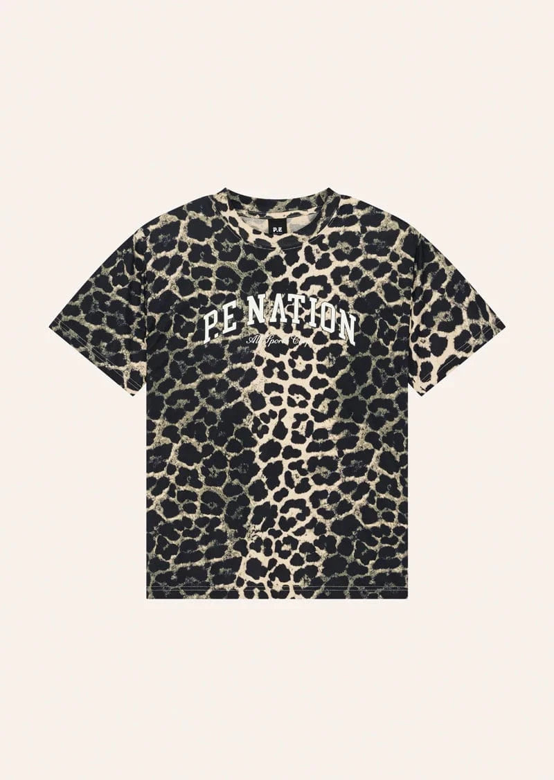 P.E Nation Tees Heritage Tee - Leopard