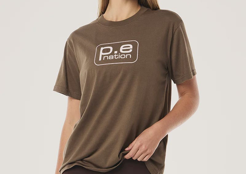 P.E Nation Tees P.E Nation | Flux Tee - Walnut