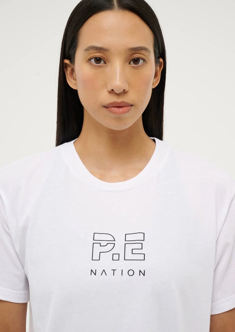 P.E Nation Tees P.E Nation | Heads Up Tee -  White