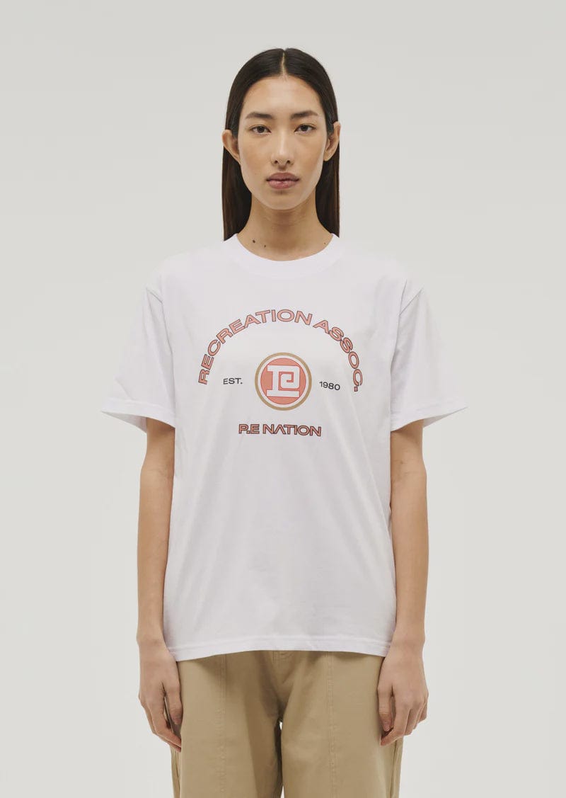 P.E Nation Tees P.E Nation | Northward SS Tee - Optic White